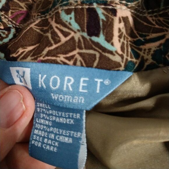 Koret Woman Multicolor Jacket - Size 16W - Picture 5 of 7